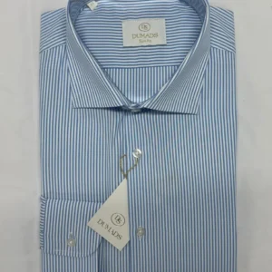 Camisa de vestir rayas azules