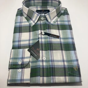 camisa recuadros verdes